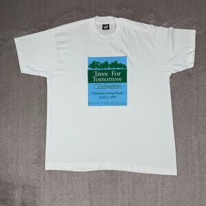 Vintage Trees for Tomorrow T-shirt Presidential Parks Recreation Size XL